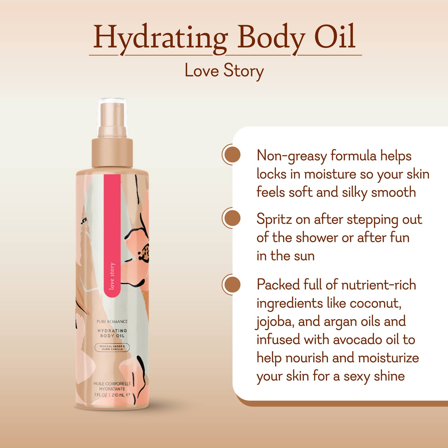 Hydrating Body Oil Love Story