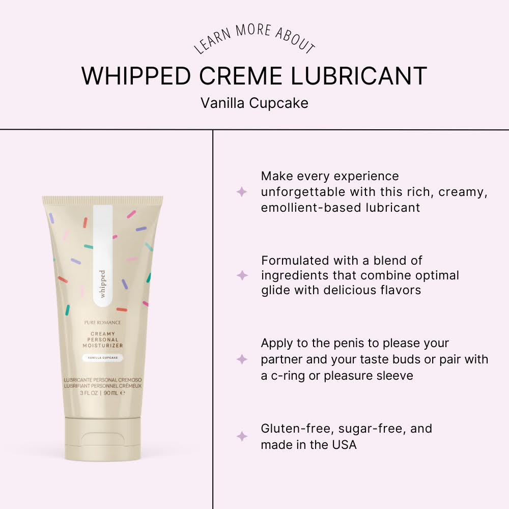 Whipped Creme Lubricant Vanilla Cupckaes
