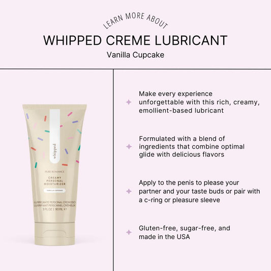 Whipped Creme Lubricant Vanilla Cupckaes
